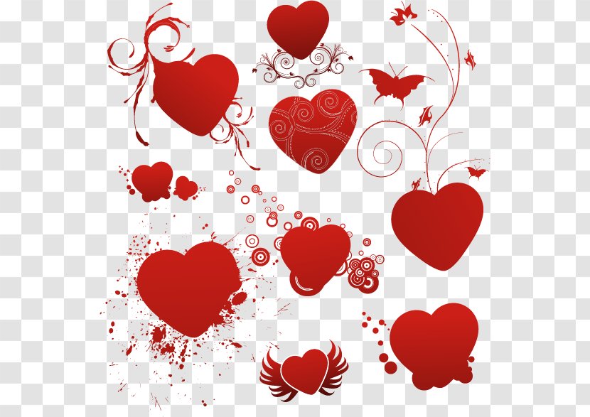 Heart Graphic Design - Silhouette Transparent PNG