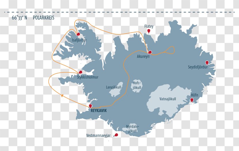 Iceland Map Royalty-free - Vector - Northern Transparent PNG