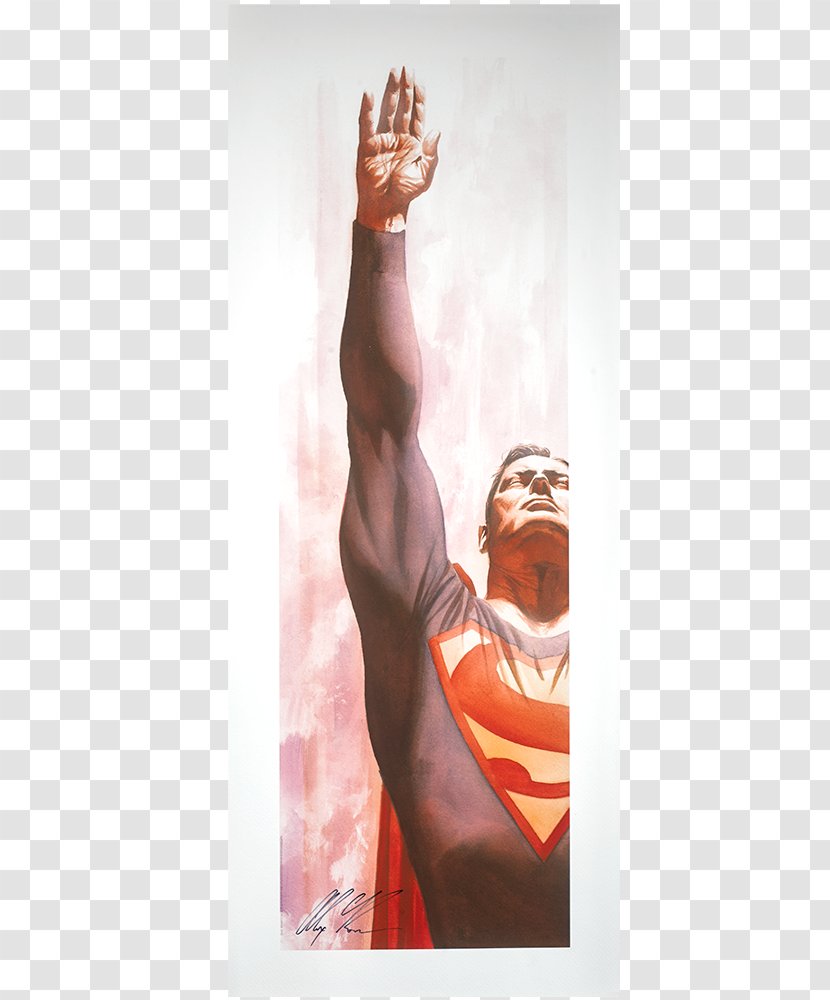 Superman Captain America Marvel Comics Comic Book - Tree - Alex Ross Transparent PNG