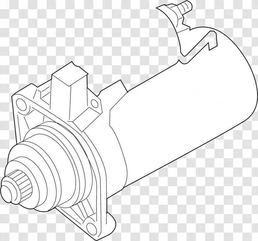 Volkswagen Eos Beetle Passat Jetta - Starter Solenoid Transparent PNG