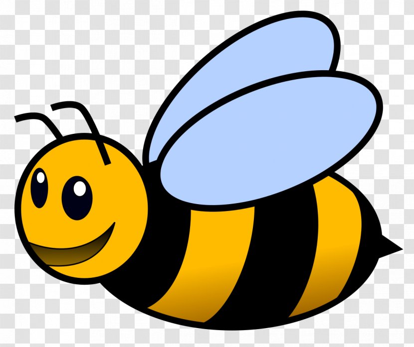 Honey Bee Cartoon Clip Art - Insect - Bees Transparent PNG