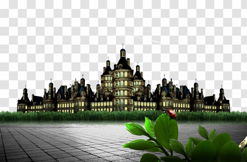 Château Architecture Facade Castle - Building Transparent PNG