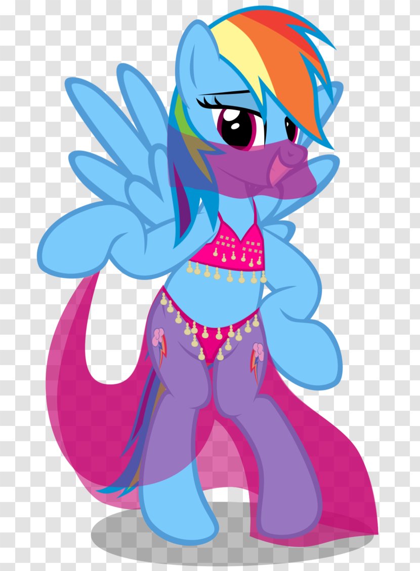 Rainbow Dash Twilight Sparkle Pony Rarity Belly Dance - Deviantart - My Little Transparent PNG