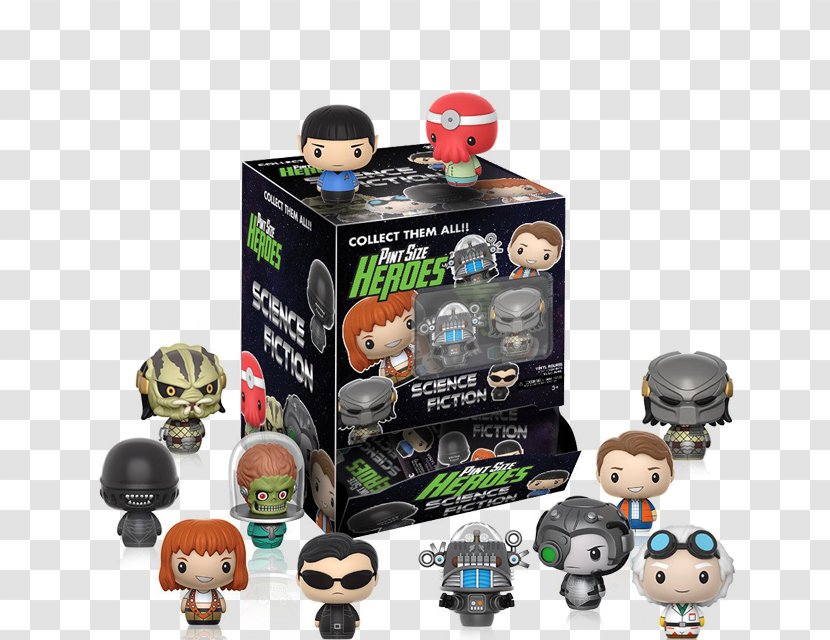 Funko Science Fiction Hero Pint Action & Toy Figures Transparent PNG