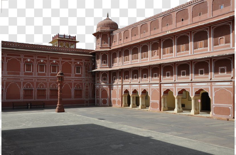 City Palace, Jaipur Hawa Mahal Udaipur Jodhpur - India Palace Image Three Transparent PNG