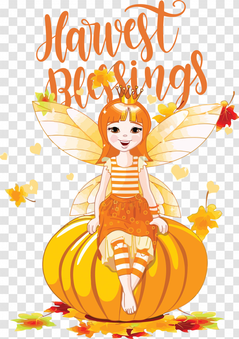 Harvest Blessings Thanksgiving Autumn Transparent PNG