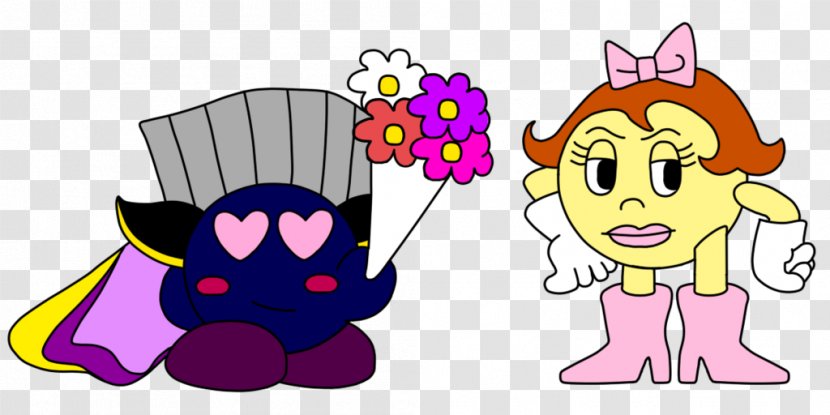 Meta Knight Ms. Pac-Man Kirby Princess Peach - Cartoon - Sneezing Transparent PNG