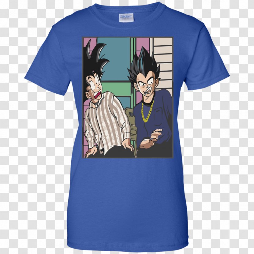 Vegeta Goku T-shirt Frieza Gohan - Graffiti Dad T Shirt Transparent PNG