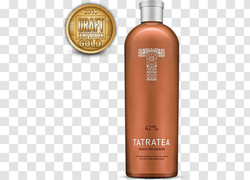 Liqueur Tatratea Liquor Wine - Lemon - Peach Tea Transparent PNG