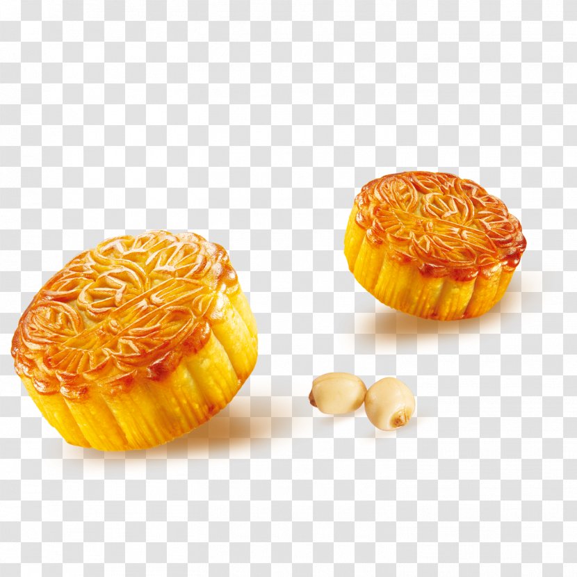 Mooncake Lotus Seed Paste Mid-Autumn Festival Dessert Food - Finger - Moon Cake Transparent PNG