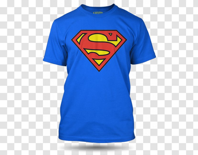 Superman Logo T-shirt Batman Comics - Sleeve - Snap Fitness Transparent PNG