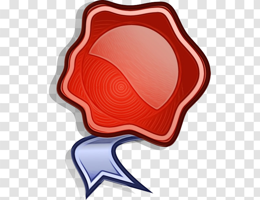 Red Lip Material Property Logo Transparent PNG