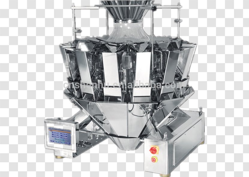 Multihead Weigher Vertical Form Fill Sealing Machine Food Packaging Tea - Snack - Plastic Packing Transparent PNG