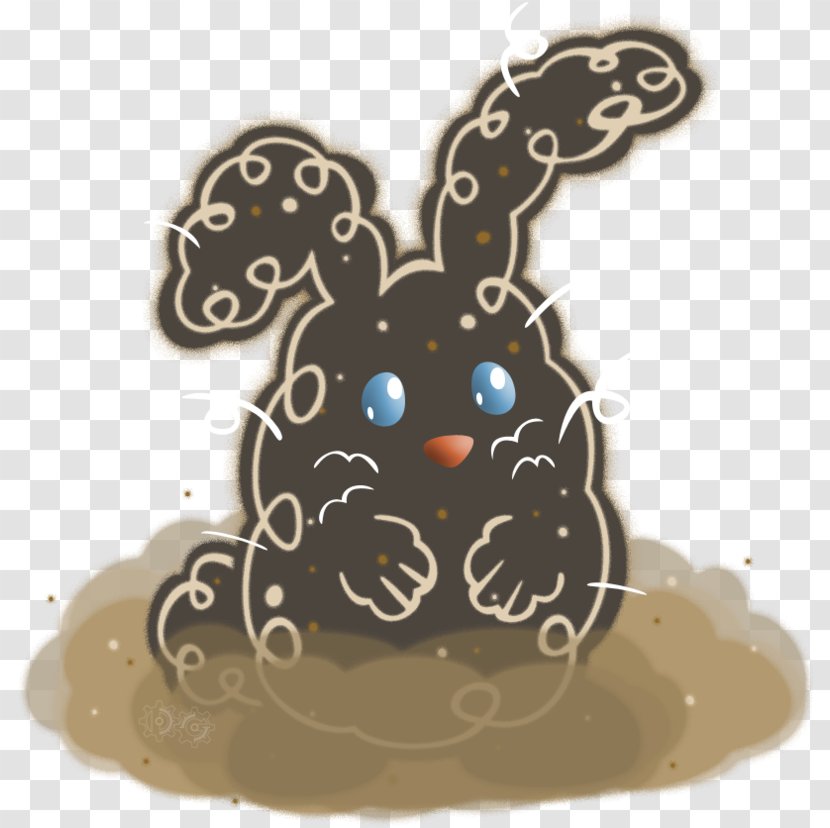 Easter Bunny - Dust Transparent PNG