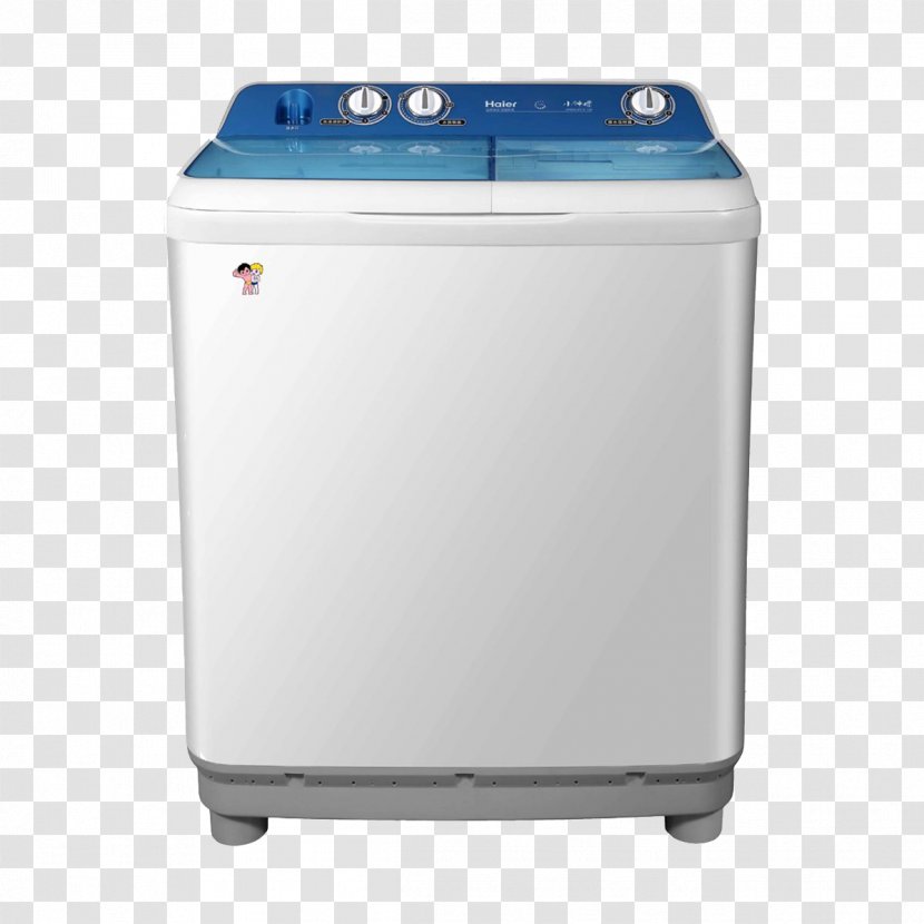 Shengzhou Washing Machine Haier Home Appliance - Designed To Avoid The Decorative Material Transparent PNG