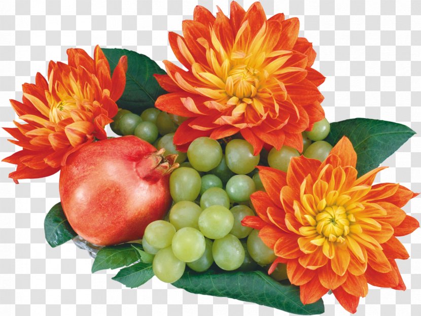 Pomegranate Auglis Download - Chrysanths - Grape Transparent PNG