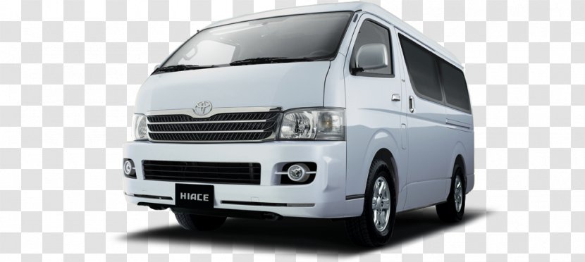 Toyota HiAce Car Philippines Van - Bumper Transparent PNG
