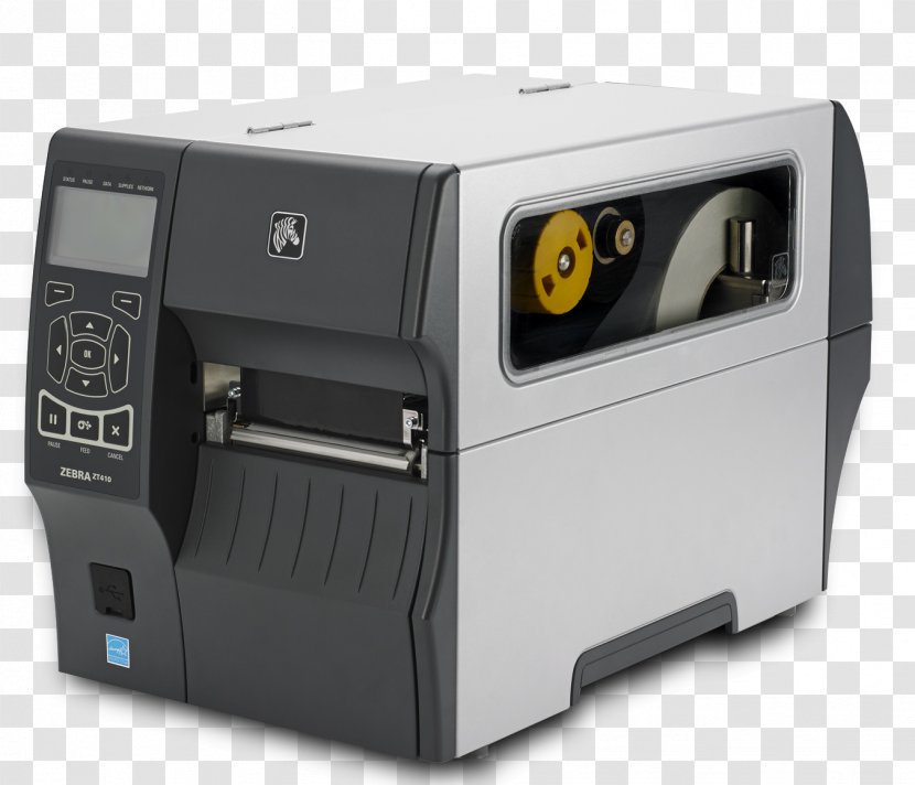 Label Printer Printing Zebra Technologies Barcode - Themed Transparent PNG