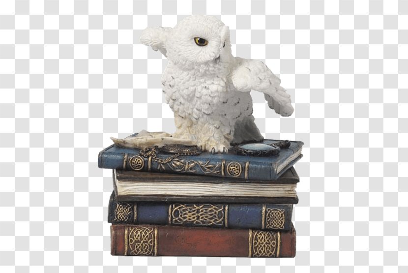 Snowy Owl Box Book Figurine - Sculpture Transparent PNG
