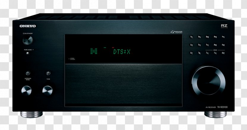 AV Receiver ONKYO 11.2 CONTROLLER PRRZ5100 Dolby Atmos Home Theater Systems - Onkyo 112 Av Controller Prrz5100 - Thx Transparent PNG