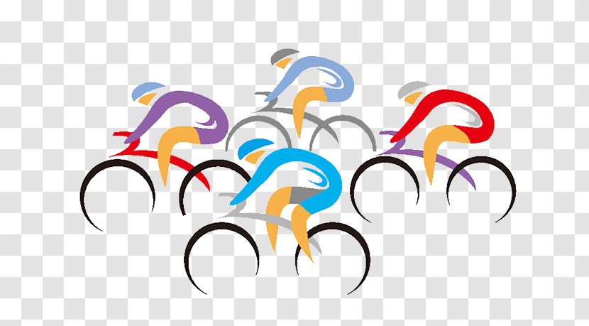 Cycling Road Bicycle Racing - Royaltyfree Transparent PNG