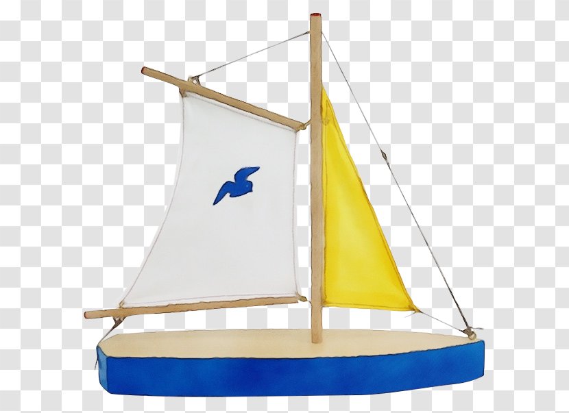 Boat Vehicle Sail Watercraft Sailboat - Watercolor - Mast Transparent PNG