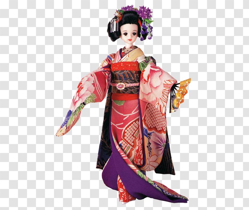 Kimono Doll Licca-chan Jenny Barbie - Frame Transparent PNG