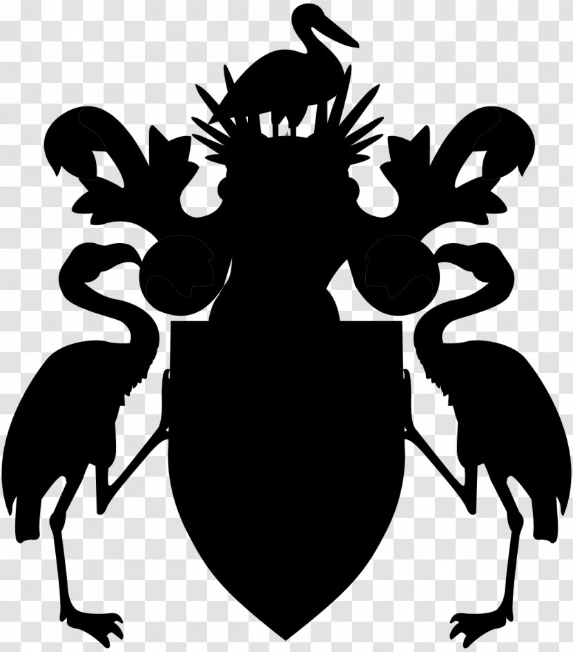 Clip Art Pollinator Flower Character Insect - Silhouette - Crest Transparent PNG