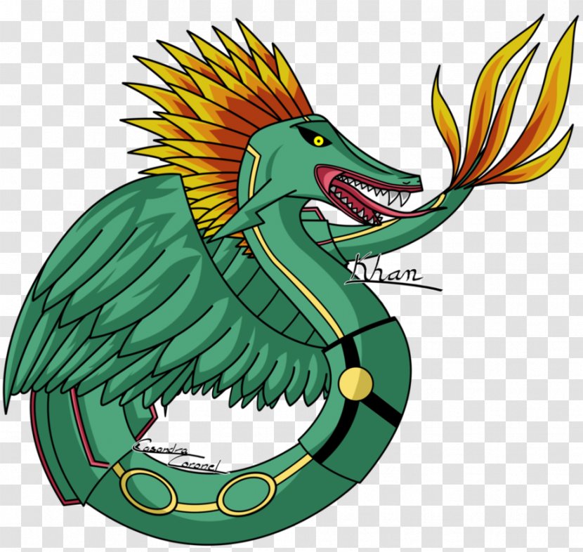 Rayquaza Dragon Quetzalcoatl Pokémon Trading Card Game Tezcatlipoca Transparent PNG