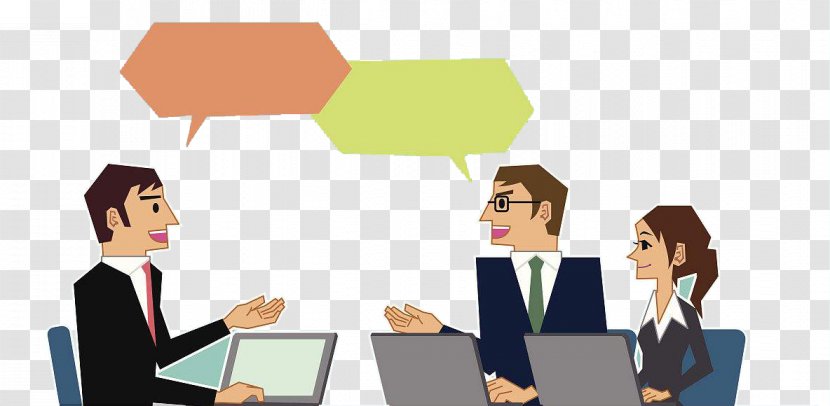 Business Discusixf3n Clip Art - Meeting - Discussion Transparent PNG