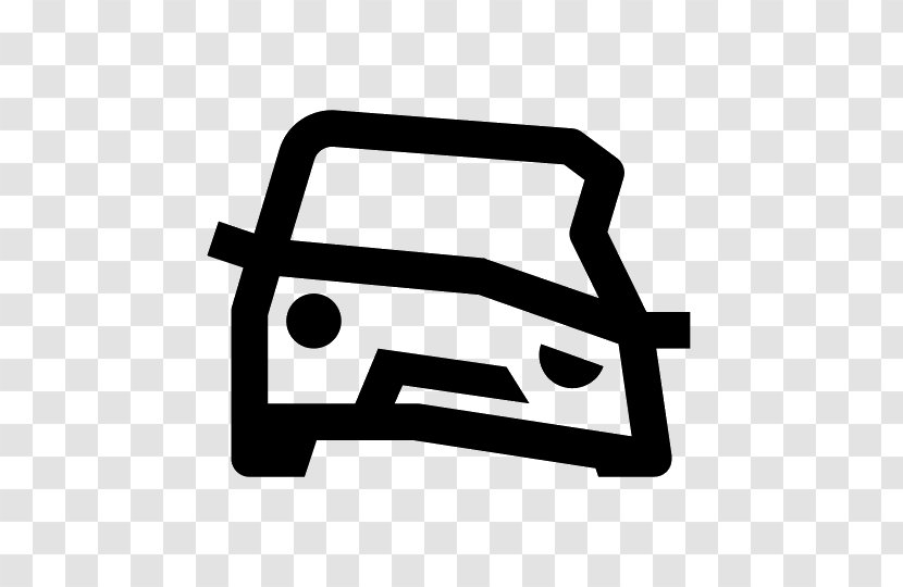 Car Computer Font - Black And White Transparent PNG