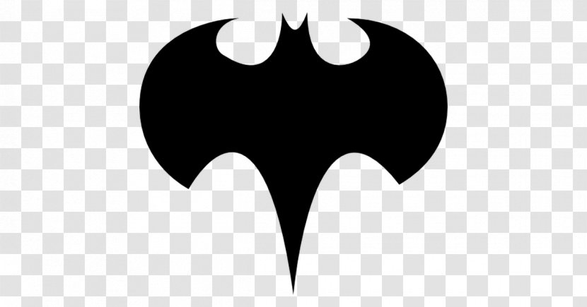 Batman Silhouette Logo - Superman Transparent PNG