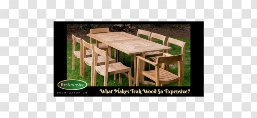 Table Wood Teak Furniture - Grass Transparent PNG