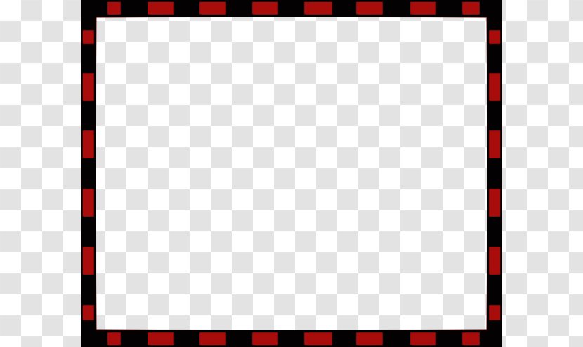 Chess Board Game Pattern - Checkered Border Cliparts Transparent PNG