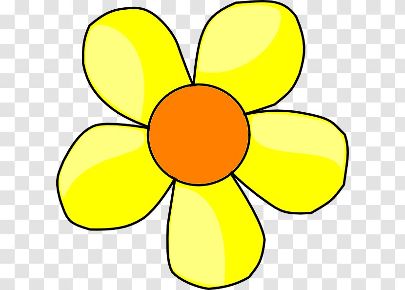 Yellow Flower Clip Art - Royaltyfree Transparent PNG