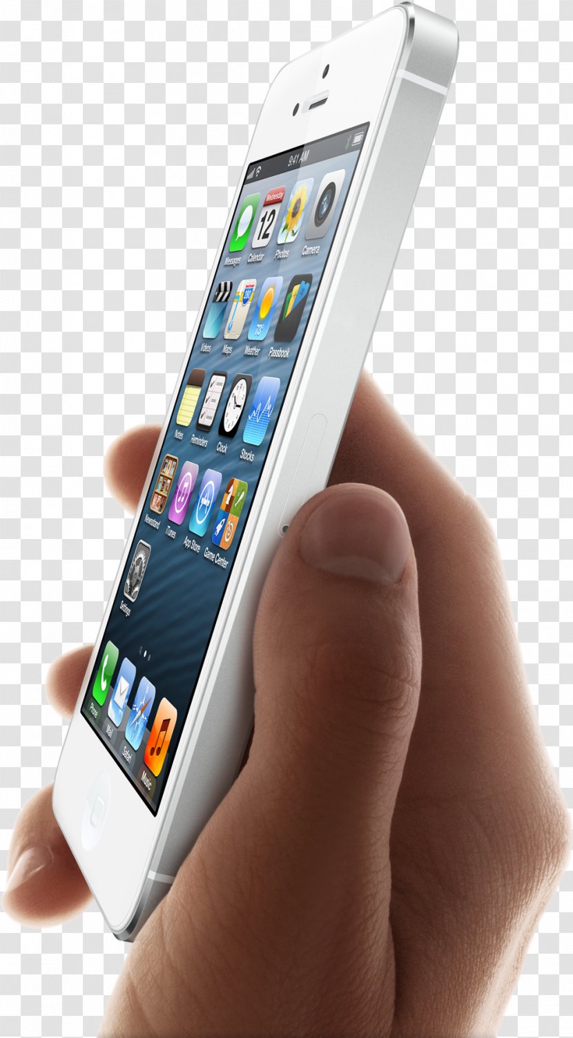 IPhone 5 4S Smartphone Apple - Iphone 4 Transparent PNG