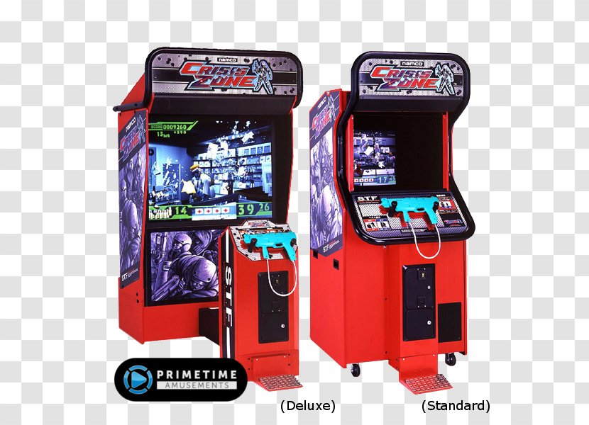 Arcade Cabinet Crisis Zone Time II 3 Area 51 - Team Transparent PNG