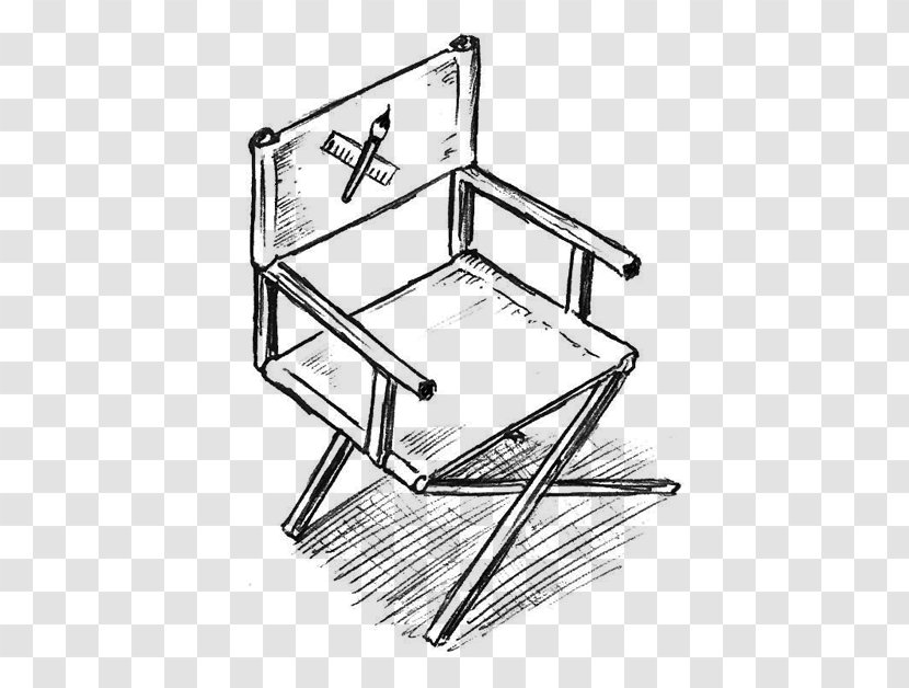 Chair Angle Sketch - Table - Creative Director Transparent PNG