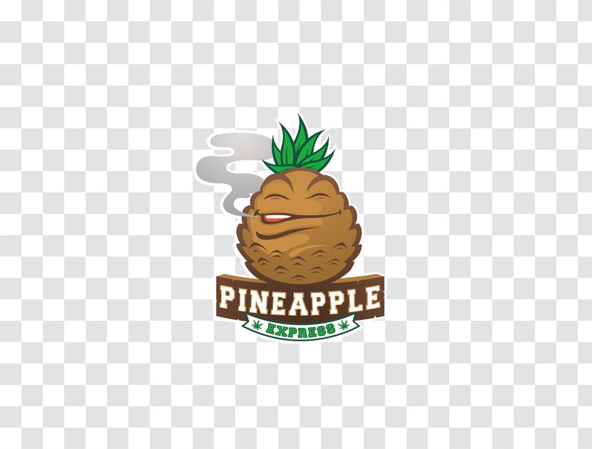 Pineapple T-shirt Juice Crew Neck - Logo - Express Drug Deal Transparent PNG