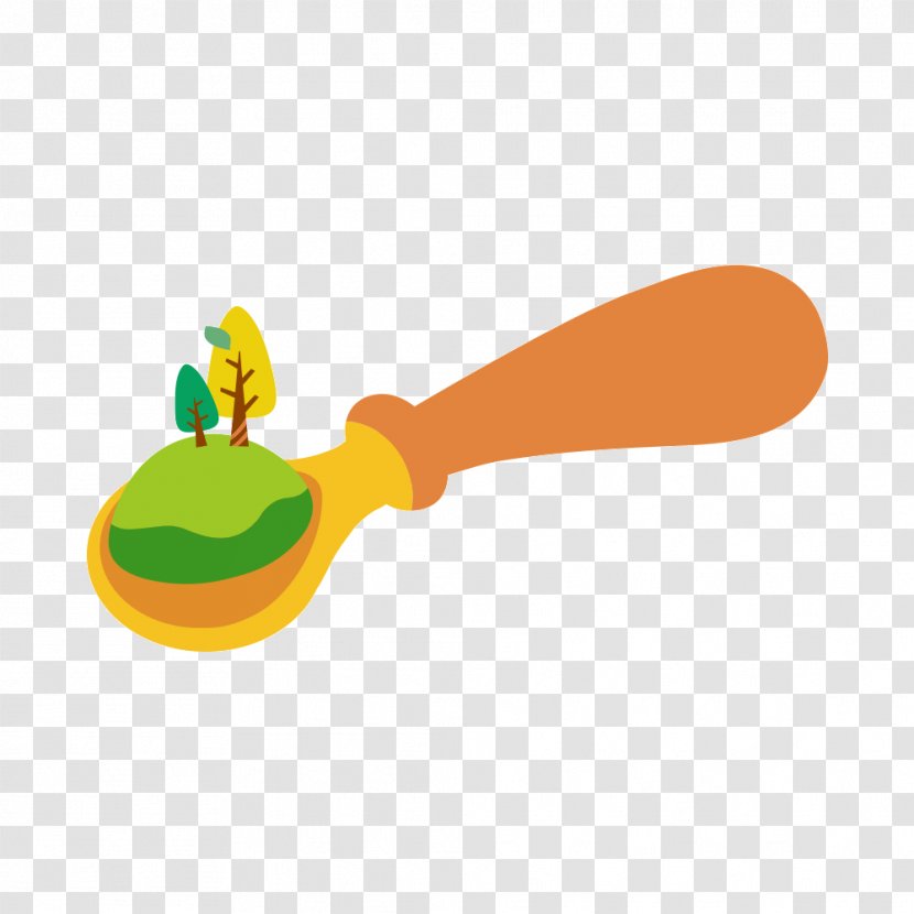 Plant Creative Technology Adobe Illustrator Clip Art - Spoon Transparent PNG