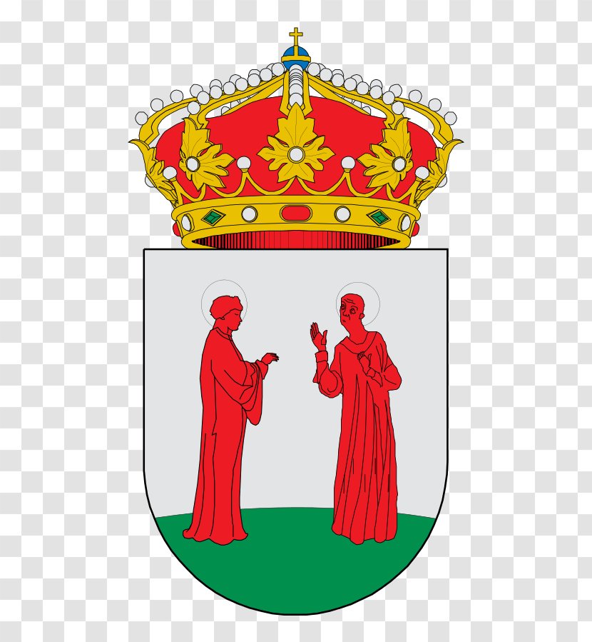 Escutcheon Coat Of Arms Spain Gules Division The Field - Vert - Area Transparent PNG