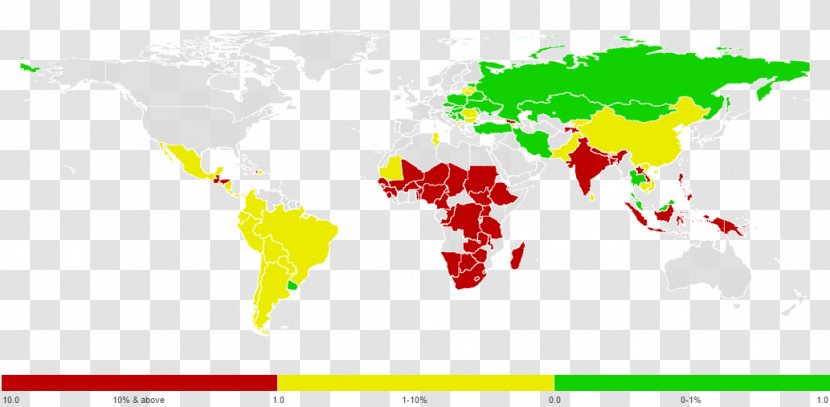 World Map Drawing Pin - Population Day Transparent PNG