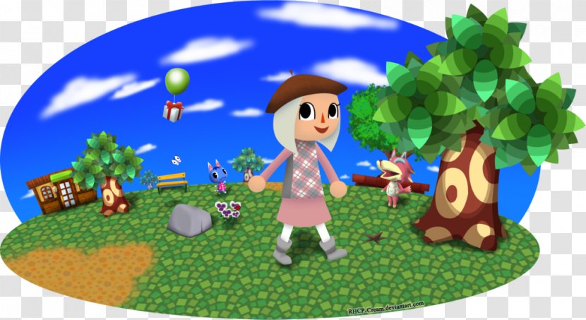 Biome Illustration Leaf Animated Cartoon Flower - Play - Animal Crossing Transparent PNG