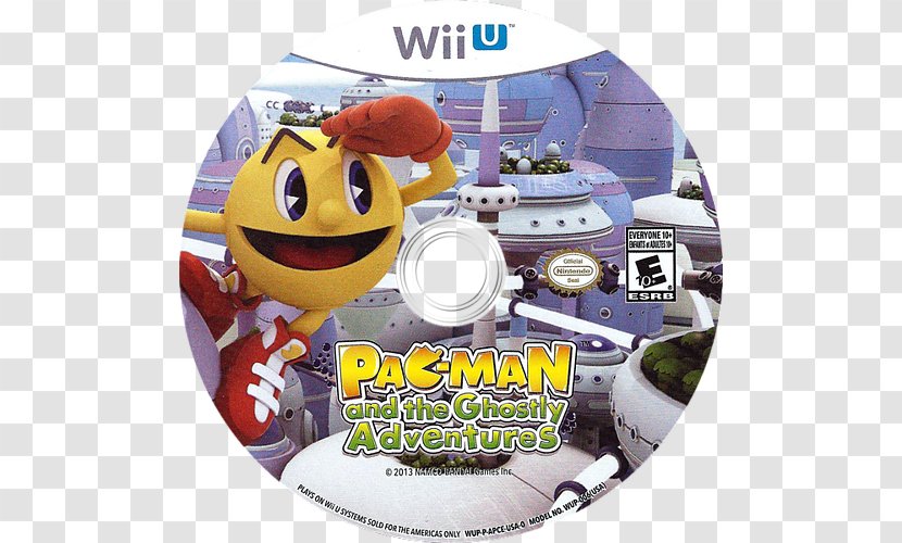 Pac-Man And The Ghostly Adventures World Wii U Pac To Future - Video Game Software - Pac-man Transparent PNG