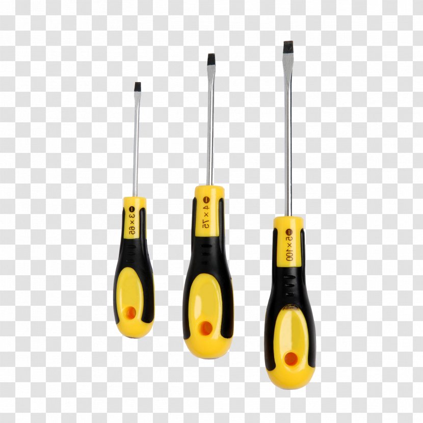 Hand Tool Screwdriver Architectural Engineering - Product Design Transparent PNG