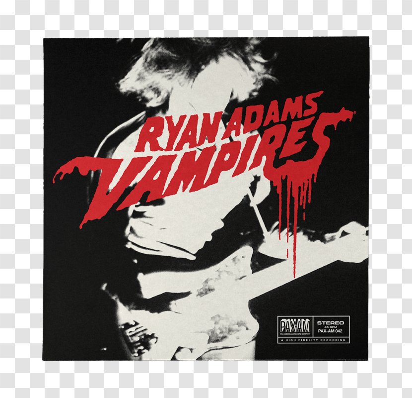 PAX AM Ryan Adams & The Cardinals Vampires (Paxam Singles Series Volume 3) Phonograph Record - Advertising - Jon Langford Transparent PNG