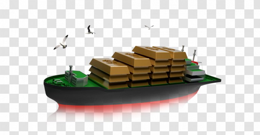 Intermodal Container Cargo Ship Transparent PNG