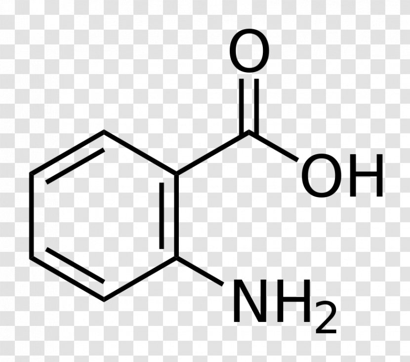 Anthranilic Acid Carboxylic Benzoic Chemistry - Silhouette - Frame Transparent PNG