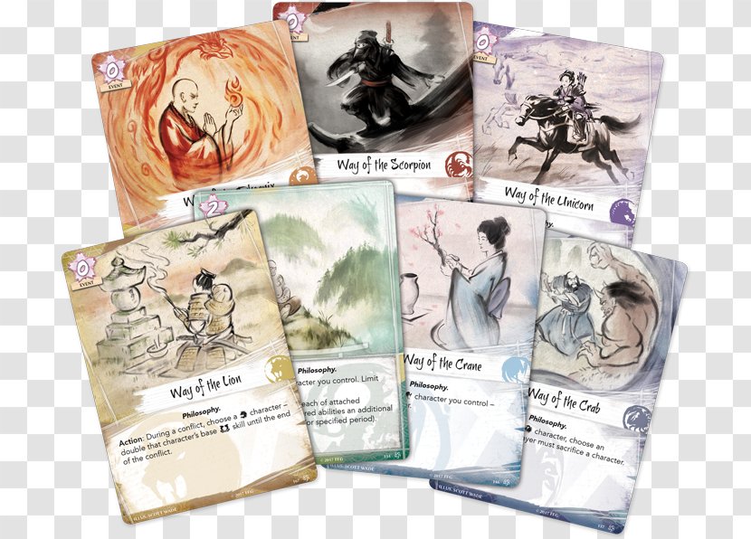 Legend Of The Five Rings: Card Game Set Fantasy Flight Games - Rings Transparent PNG