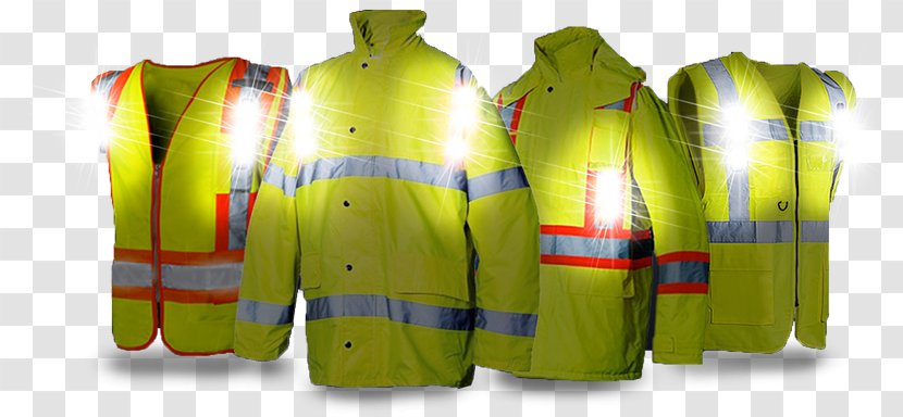 High-visibility Clothing Jacket Gilets Workwear - Polar Fleece - Distro Transparent PNG